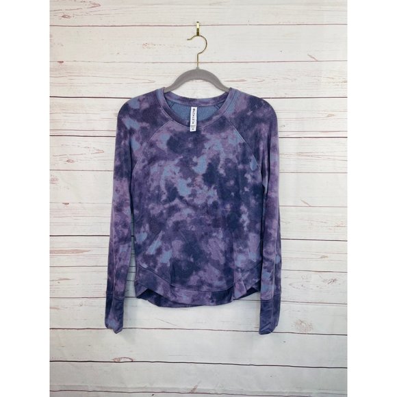 Athleta Mindset Purple Sweatshirt XS - Picture 2 of 5